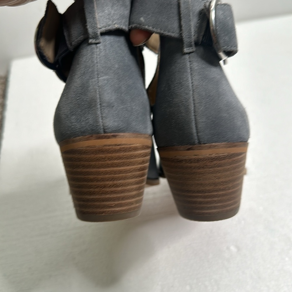 Sole society SO- Larayn blue pointy toe boots size 8.5 comfy - Picture 7 of 12